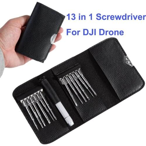 13 in 1 Complete Screwdriver Repair Tools Kit for DJI Mavic All Series Spark Phantom 3 4 Pro Inspire 1/2 RC Drone Accessories