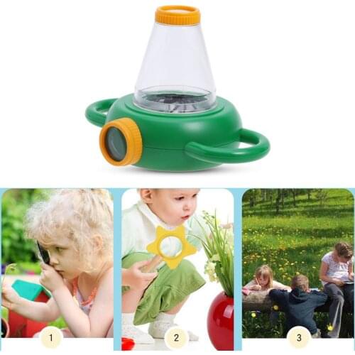 4X Insect Feeding Experimental Observation Box Magnifier Kids Education Toys Exercise Childrens Observation Abilities