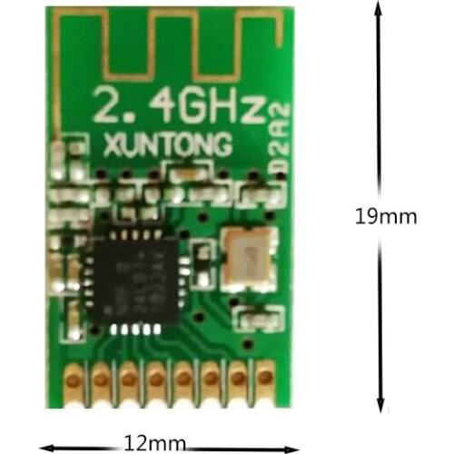 5pieces/lot Super Mini Embedded Transceiver Module NRF24L01P 2.4G module XUNTONG +free shipping