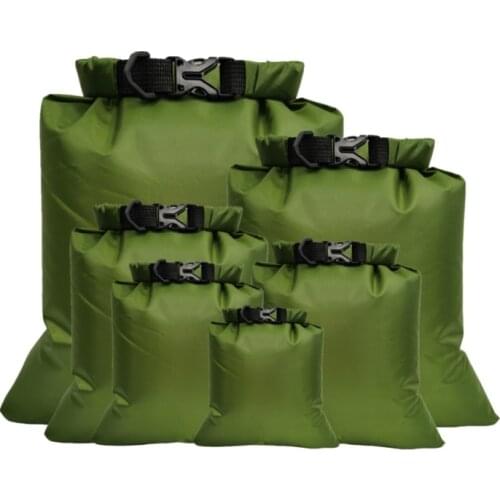 6pcs Waterproof Dry Bag Pack Sack Swimming Rafting Kayaking Trekking Floating Sailing Canoing Boating Water Resistance Bag
