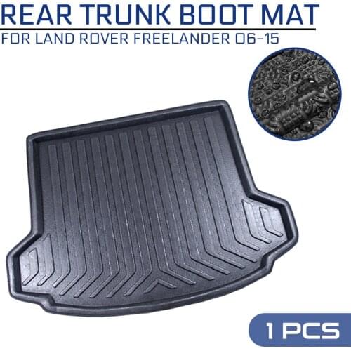 Car Carpet Rear Trunk Anti-mud Cover For Land Rover Freelander 2 2006 2007 2008-2015 Floor Mat