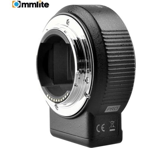 Commlite CM-ENF-E1 Pro Auto Focus Lens Mount Adapter for Nikon F Lens to Sony E Mount A9 A7II A7R3 A7M3 A7SII A6300 A6500 A6100