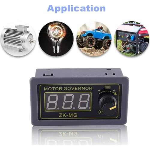 DC 5-30V 12v 24v 5A DC Motor Controller PWM Adjustable Speed Digital display encoder duty ratio frequency MAX 15A ZK-MG