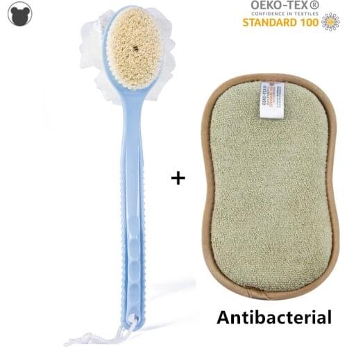 Bath brush for body brush for massage bast wisp for body scrub bath bubble balls pumice stone for bath sponge SPA soft bast wisp