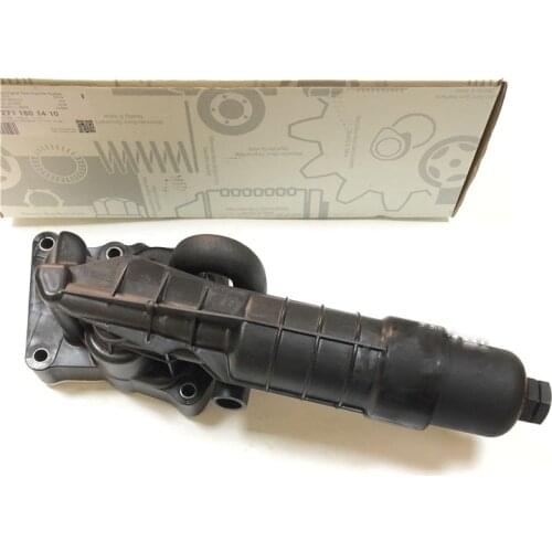 Engine Oil Filter Housing Oil Cooler Module For Mercedes Turbocharged 4 Cylinder M271 Engines Oil Filter Lubrication 2711801410