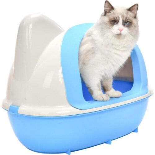 The Beautiful cat head automatic cat litter box Cat Toilet