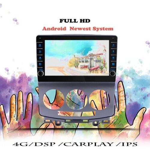 IPS Android Multimedia Video Player For Mazda 5 2005 2006 2007 2008 2009 2010 Audio Car Radio Navigation GPS 2 din DVD Cassette