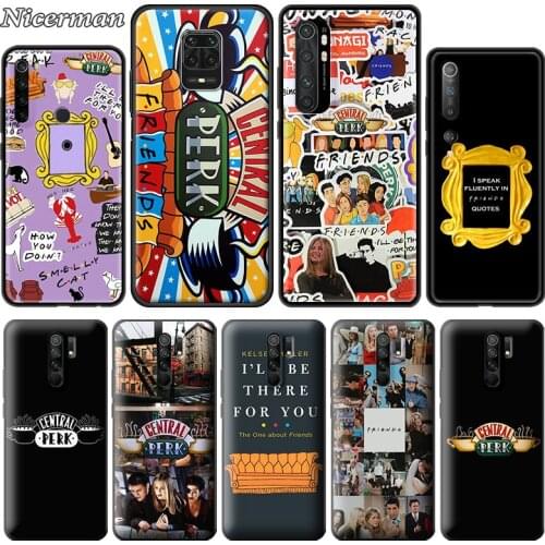 Soft Case For Xiaomi Redmi Note 9 9S 8 8T 7 9A Mi 9T CC9 10 Lite Poco X3 NFC Black Tampa Phone Cover Together Friends TV Show