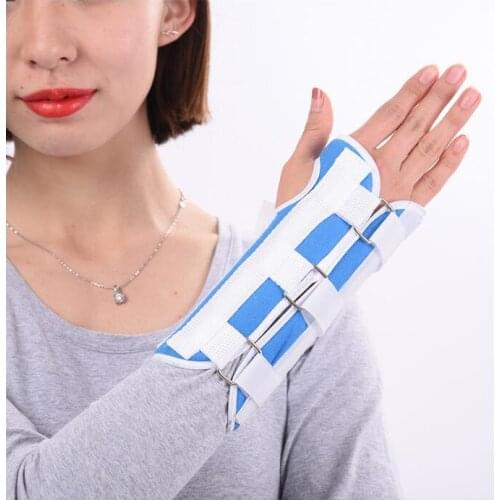 Orthopedic Hand Brace Fixing sleeve hand Splint Pain Relief Bandage Protection Wrap Wrist Support Rehabilitation belt Correction
