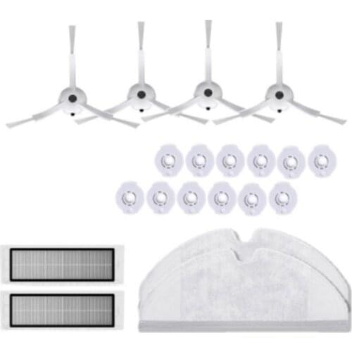 Robot Vacuum Cleaner Side Brush Roller HEPA Filter Mop Cloth for Xiaomi Mi 1S 2S Roborock S50 S55 Spare Parts