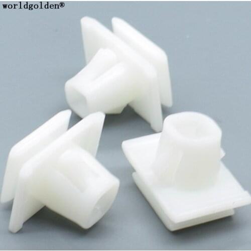 Worldgolden 100pcs auto fasteners Rocker Panel Retainer for Honda 75315-S9A-004