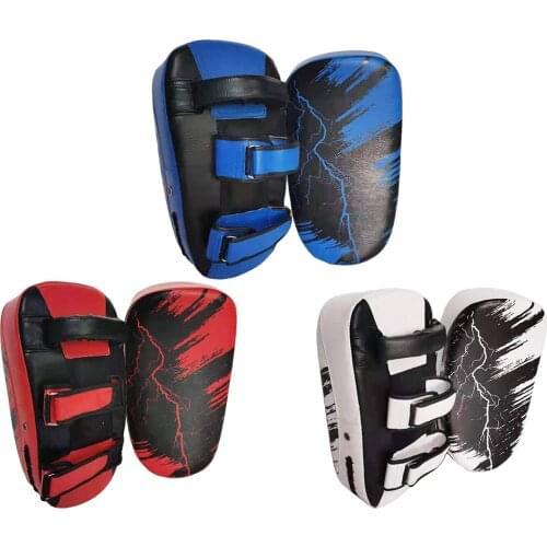 Kicking Strike Shield Boxing/Low Kick Target Pad Gloves for MMA Karate Sanda Free Fight Sports Entertainment Gym Training