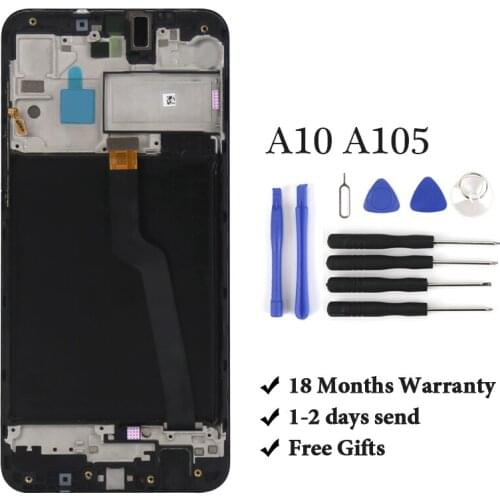 1PCS Super AMOLED LCD For A10 A105 LCD Display For A10 A105 LCD Screen Touch Digitizer Assembly For A10 LCD