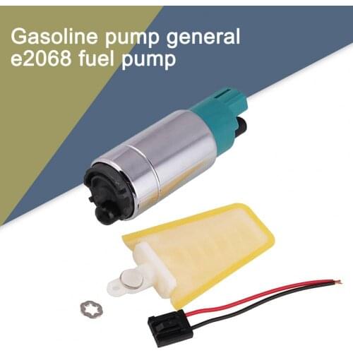 1 Set Fuel Pump with Installation Kit Wear-resistant Universal Steel Electric Fuel Pump for Car