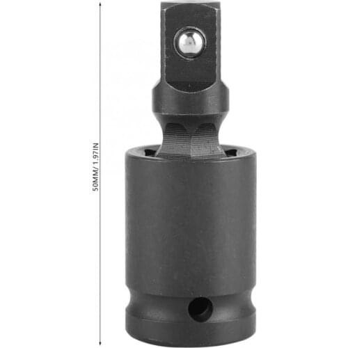 1 pc 3/8 inch Wrench Socket Adapter Phosphating Chromium Molybdenum Steel Pneumatic Wrench Universal Joint