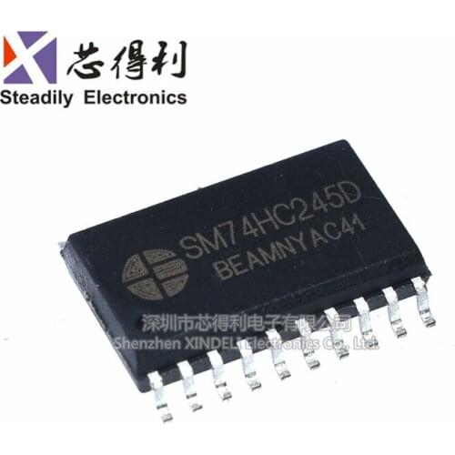 10pcs/lot Brand New & Original Sm74hc245d 74hc245 Mingwei LED Display IC