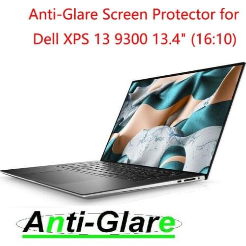 2PCS Anti-Glare Screen Protector Guard Cover Filter for 13.4" Dell XPS 13 (9300) Laptop -2020 Version