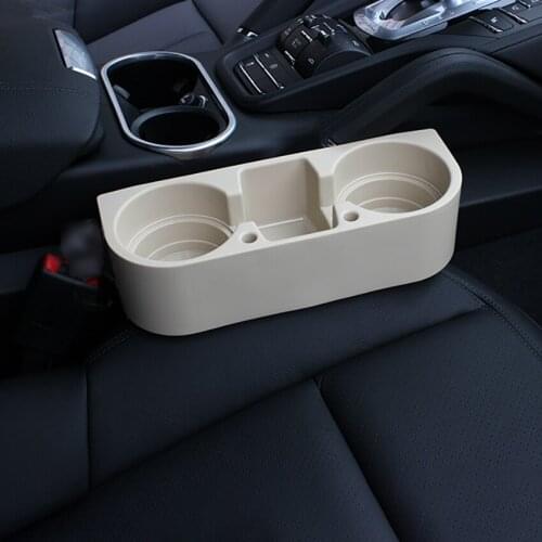 Multi-functional water cup holder without rubber ring, simple generous on-board car storage box