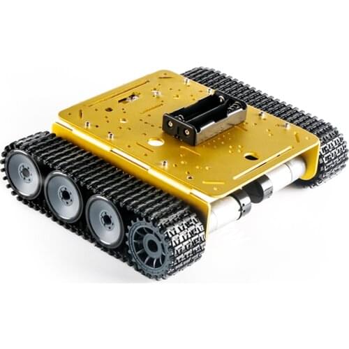 TP200 Hot New Smart Tank Chassis DIY Car Chassis UNO R3 Car 9V150rpm Motor with Code Plate Speed Measurement