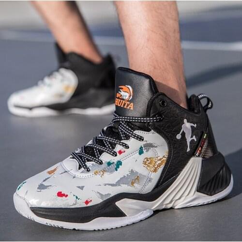 2021 Spring Autumn Men High Top Basketball Boots Outdoor Basket trainers women female authentic sports sneakers basket femme