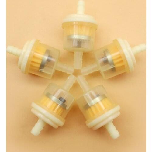 5Pcs Gasoline Fuel Filter Fit HONDA GX120 GX140 GX160 GX200 GX240 GX270 GX340 GX390 188F 168F Motor Gasoline Petrol Generator