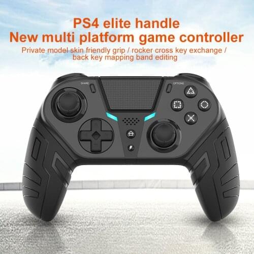 Wireless Bluetooth Game Controller For PS4 Elite/Slim/Pro Console For Gamepad Joysticks With Programmable Back Button Turbo