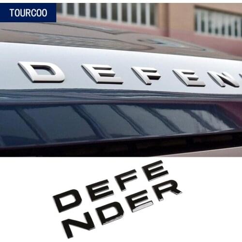 For Land Rover Defender 2020 Hood Emblem Badge Decor Sticker Car Styling Modification Accessories