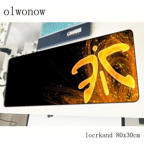Fnatic mousepad 80x30cm big gaming mouse pad big gamer mat High quality game computer desk padmouse keyboard large play mats