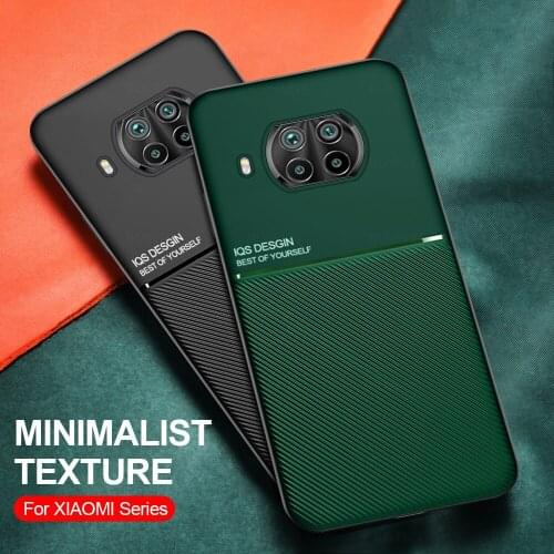 Matte phone case on the for xiaomi mi 10t note 10 lite back covers for xiaomi 10t note 10 pro poco x3 nfc silicone cover case