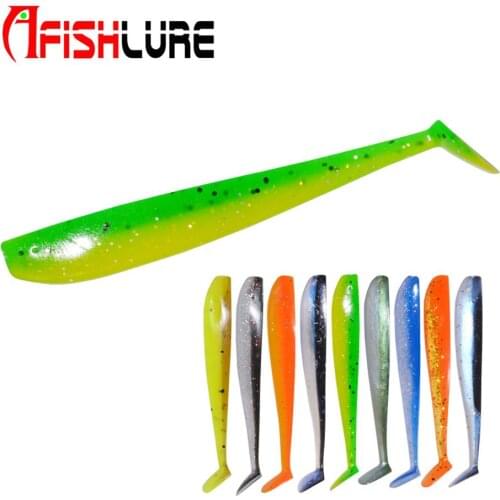 Soft Lures Easy Shiner Soft Lures Wobblers Fishing Lure Silicone Bait Double Color Carp Artificial Bait