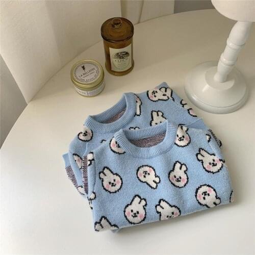 New core yarn cat clothes Teddy Bichon Schnauzer clothes rabbit cartoon cute pet sweater small dog clothes