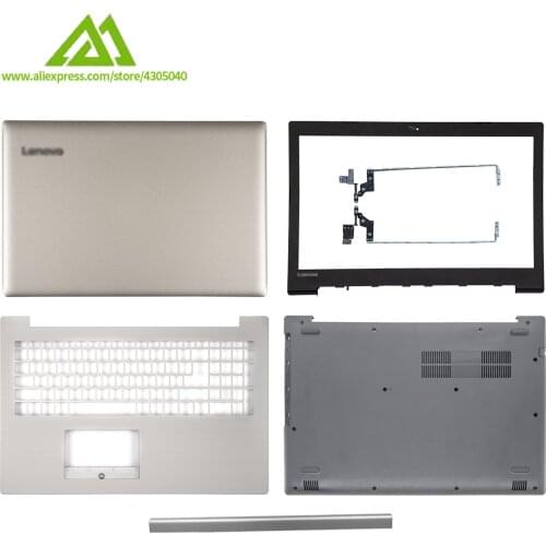New Original LCD Top Cover/Bezel For Lenovo Ideapad 320-15 320-15IKB ISK IAP ABR AST Laptop AP13R000110 Silver AP13R000120 Black
