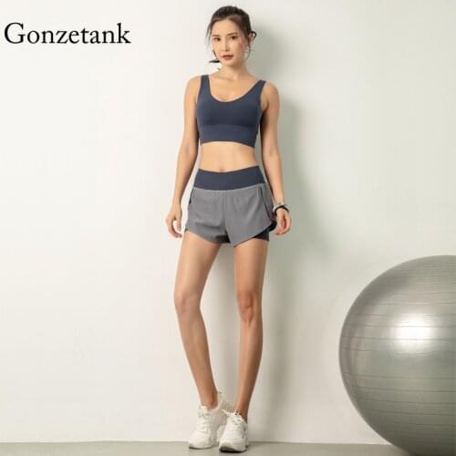 2021 New Fitness Sports Shorts Womens Summer Hot Pants Anti-glare Sports Yoga Leisure Quick-Drying Breathable Fitness Shorts