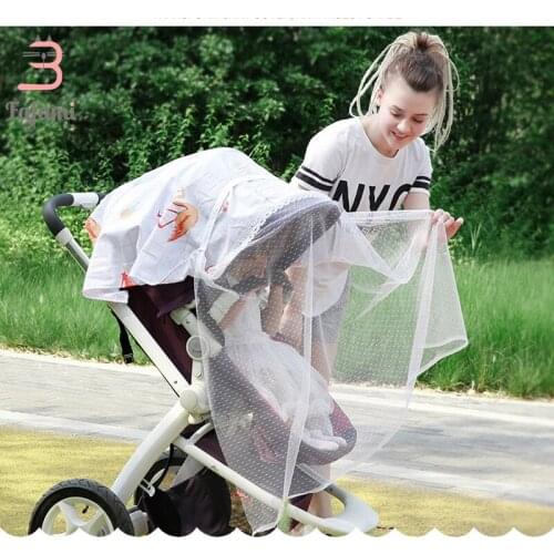 New Mom Nursing Cover Scarf Canopy Breastfeeding Cover Blanket Multifunction Cape Baby Stroller Cover Infant Car Seat Cover