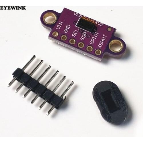 VL53L0X Time-of-Flight (ToF) Laser Ranging Sensor Breakout 940nm VL53L0XV2 Laser Distance Module I2C IIC
