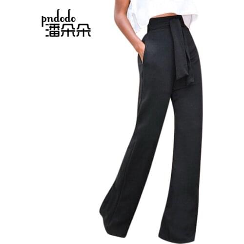 PNDODO Women's Wide Trousers