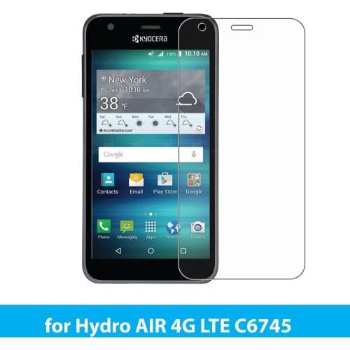 3* Anti-Scratch Clear LCD Screen Protector Guard Shield Film for Phone Kyocera Hydro Air C6745