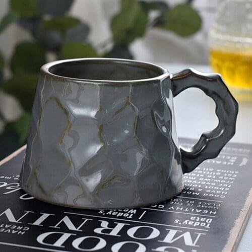 Vintage Coffee Mug Ceramic Tumblers Japanese Tumbler cups in bulk Latte Cappuccino Mugs Tazas Creative Tea Cup Drinkware