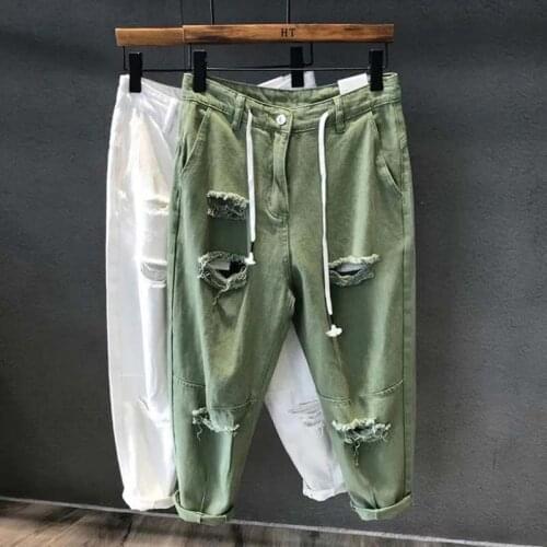 Whisperyyy Mens Summer Jeans