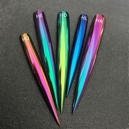 0.5g HIGH GRADE CHAMELEON POWDER Chrome Mirror Nails Powder Pigment Sequins Nail Art Glitter Decoration for Gel Nail Polish