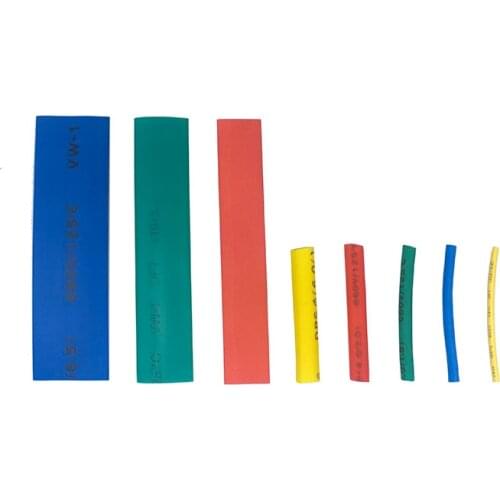 260 Flame 2:1 Retardant Heat Shrinkable Tubes Color Shrink Waterproof Cable Sleeve Anticorrosive Wrap Wire Repair Insulating