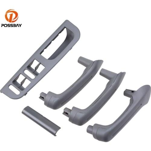 POSSBAY 5PCS Car Interior Door Handle Armrest+Window Switch Control Panel Bezel for VW Golf IV 4 GTI/R32/Variant Car Switches