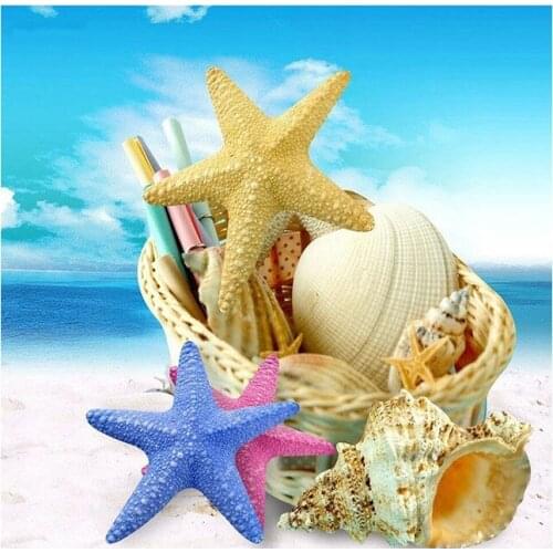 5D Diamond Painting Seastar Kits Handmade Needlework DIY Diamond Embroidery Mosaic Rhinestone Picture Home Decor gifts drawings