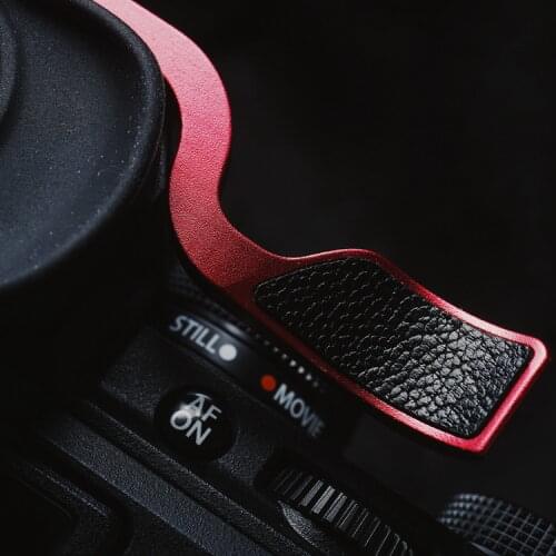 Aluminum Thumb Rest Finger Thumb Grip Hot Shoe Cover For Fuji XT4 Fujifilm X-T4