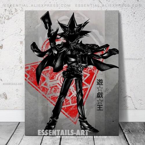 Yugi Mutou Yugioh Anime Poster Canvas Wall Art Painting Decor Pictures Bedroom Study Living Room Home Decoration Prints