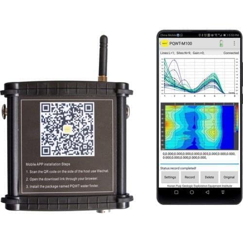 Automatic Mapping Drilling Borehole Underground Water Detector 0-100 Meter.WhatsApp+8618817121511