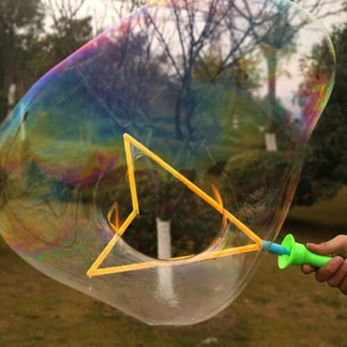 Big Size 40cm Outdoor Toys Long Bubble Machine Gun Bar Sticks Without Water Western Sword Shape For Kids Soap Bubble Toy