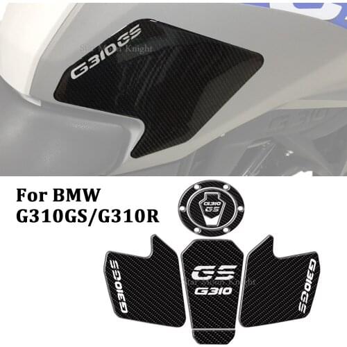 FOR BMW G310GS G310R G310 R G310 GS New Motorcycle Accessories Real Tank Pad Gas Fuel Sticker Moto Decal Emblem Protector