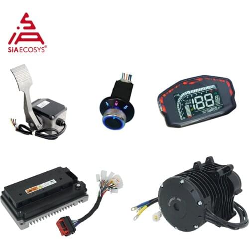 QS Mid Drive Motor 138 3000W V3 5500W Continuous With EM150-2SP Conversion Kit For Electric Offroad Dirtbike ATV Go Kart