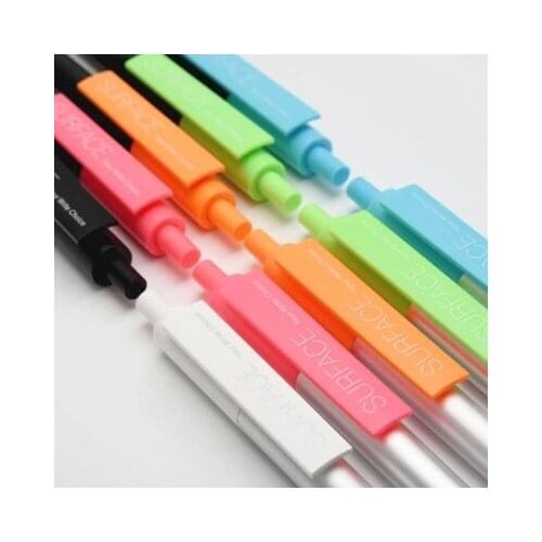 Office school gel pen Various colors signing pen 10pcs